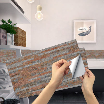 Qualität  Waterproof Decorative Sticker Matte Tile Brick Wall Sticker Decals Kids Room Decor Environmental Protection PVC Self Adhesive Wallpaper usine