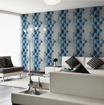 Qualität  Modern Geometric Pattern PVC Wallpaper 3D Wallpaper For Living Room usine